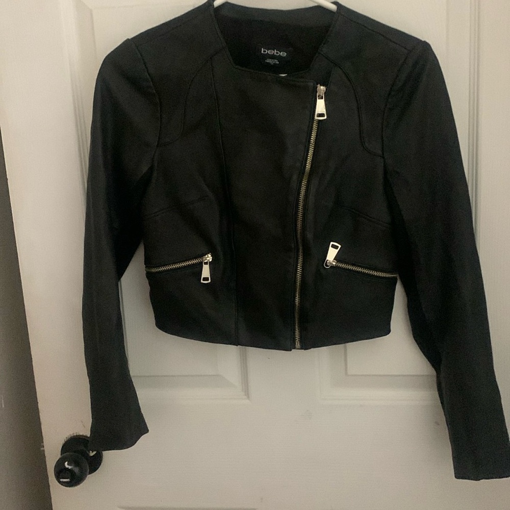 Bebe Genuine Leather Jacket!!!